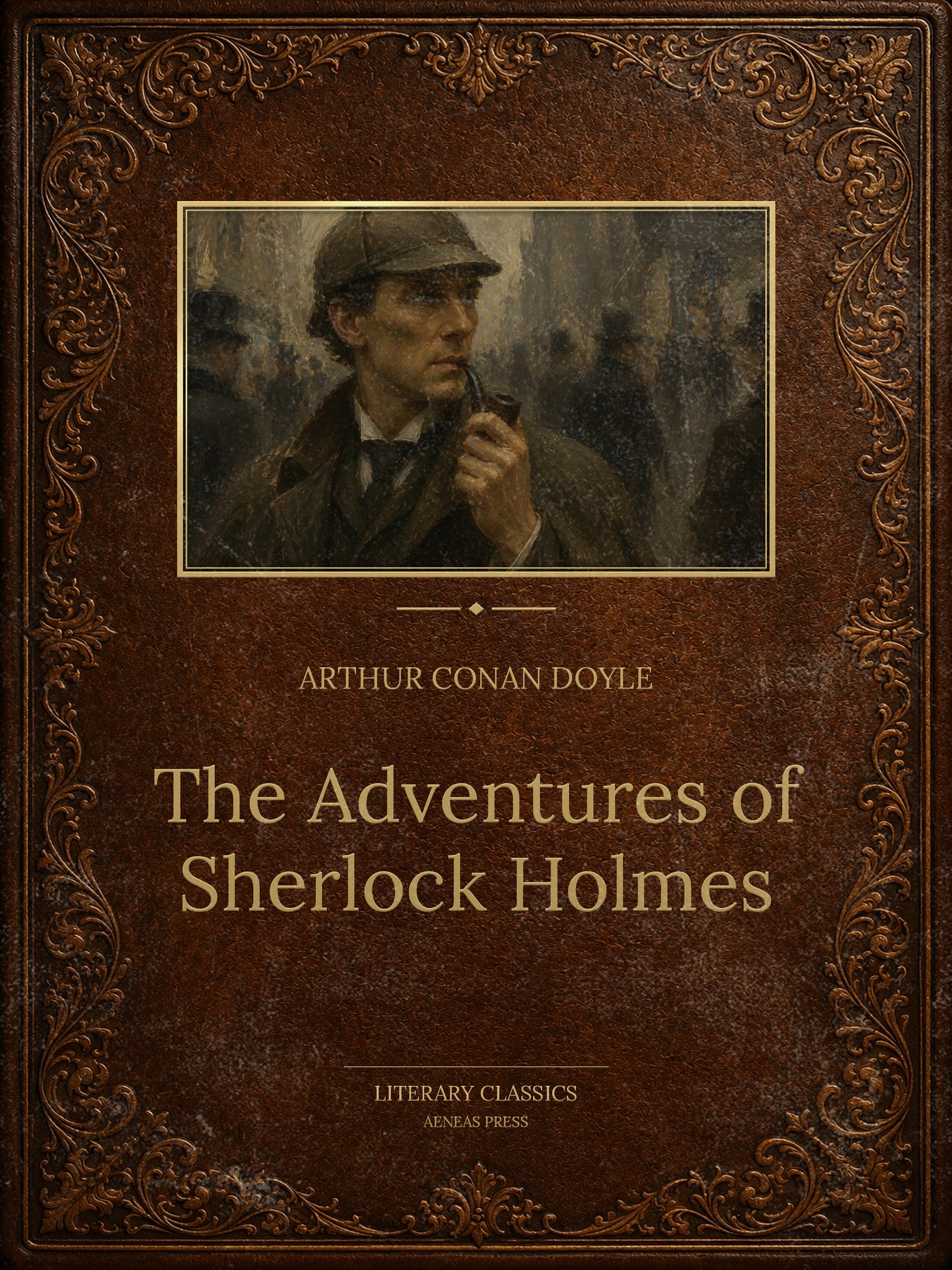 Illustration from The Adventures of Sherlock Holmes