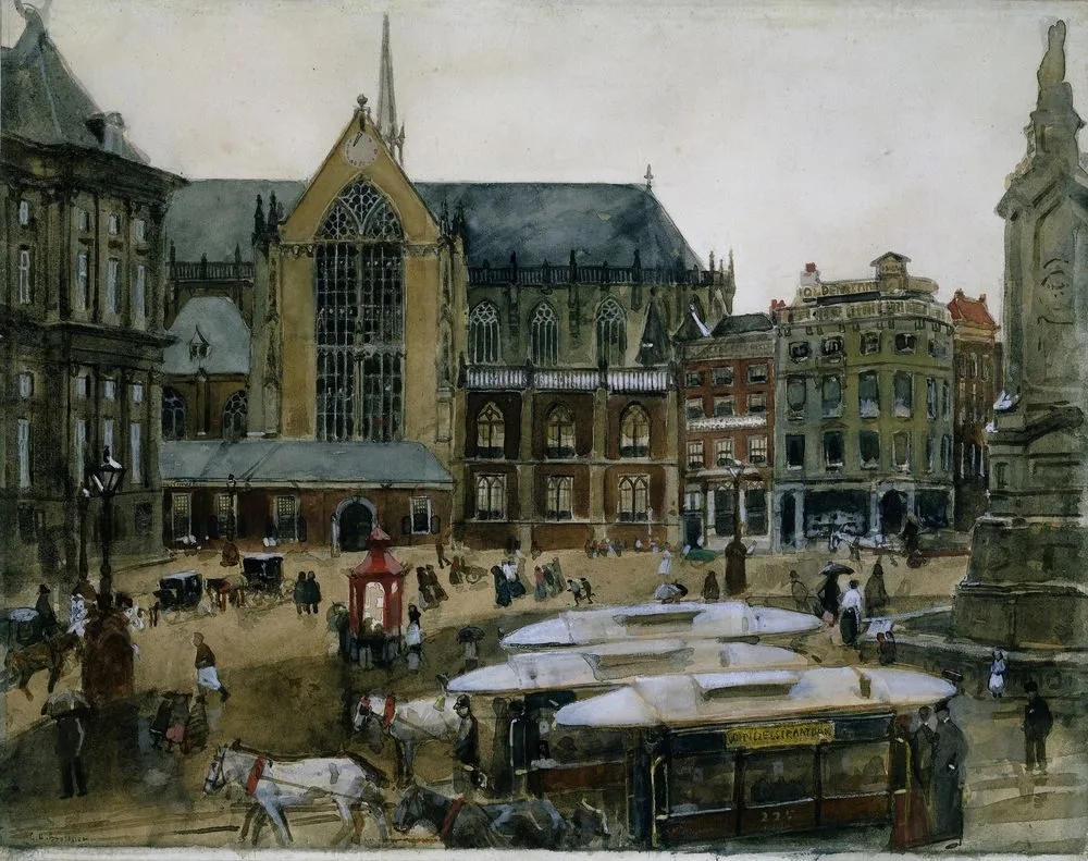 De Dam te Amsterdam