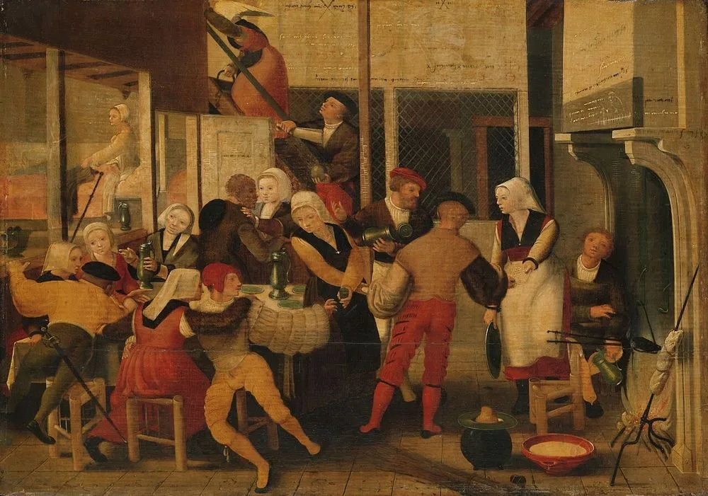 A public house, Brunswick Monogrammist