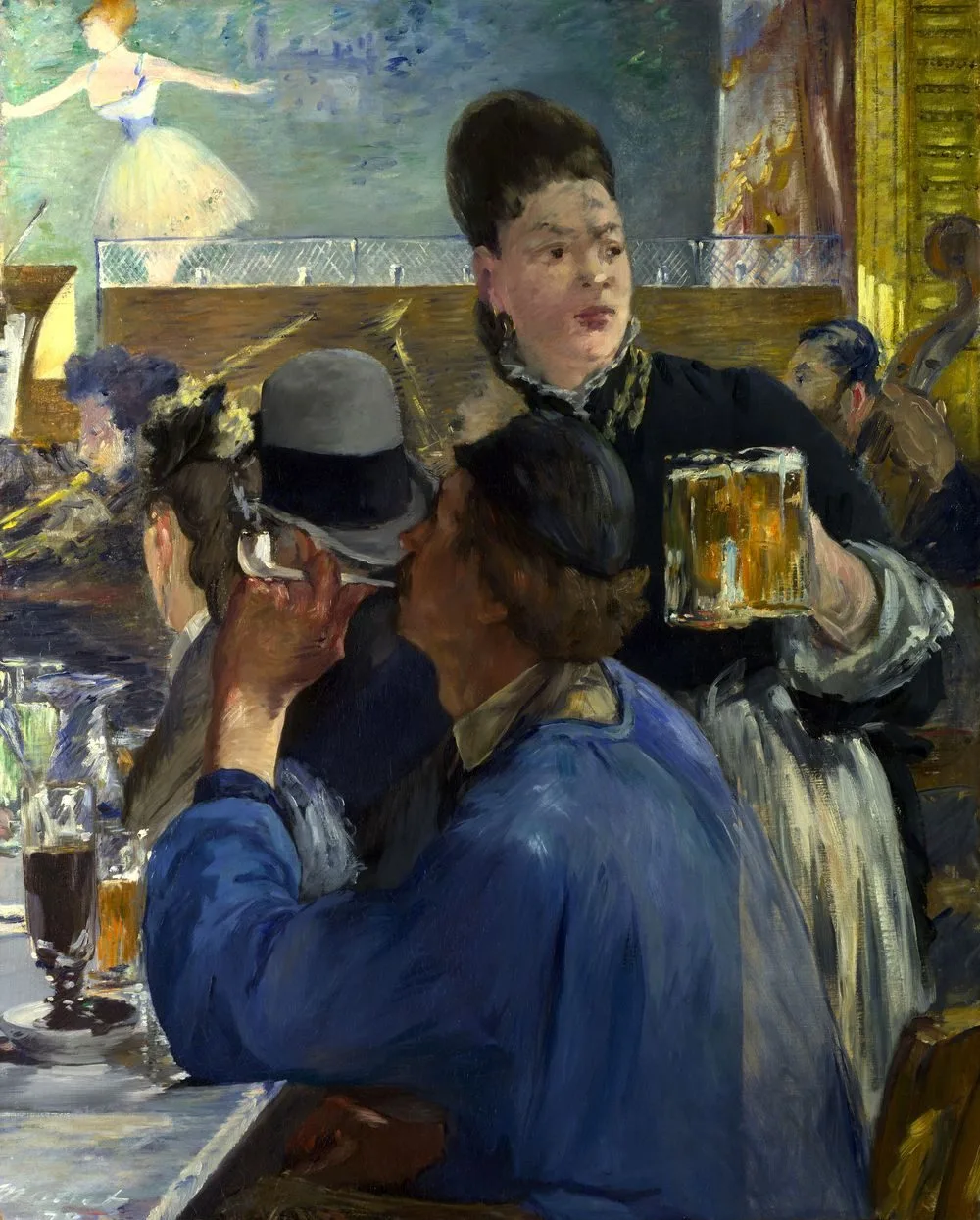 Corner of a Café-Concert, Édouard Manet