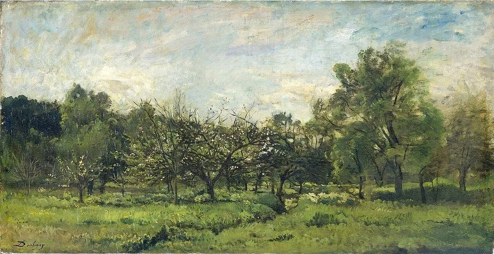 Orchard, Charles-François Daubigny