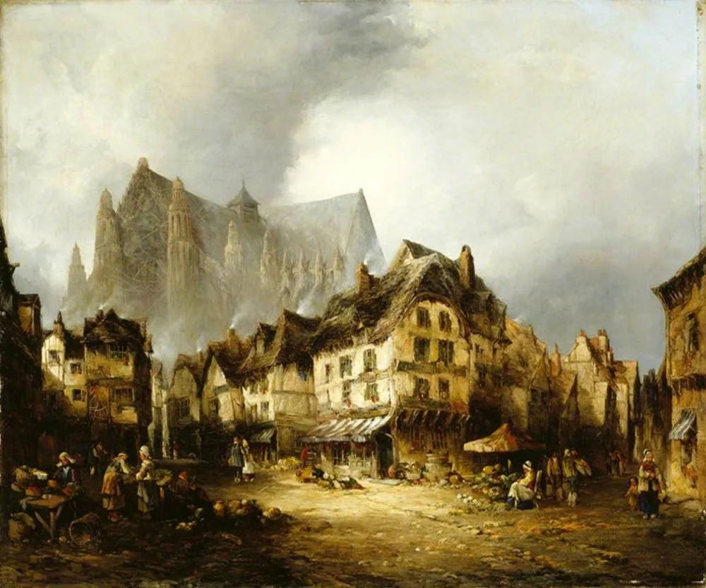 Beauvais Cathedral and Market