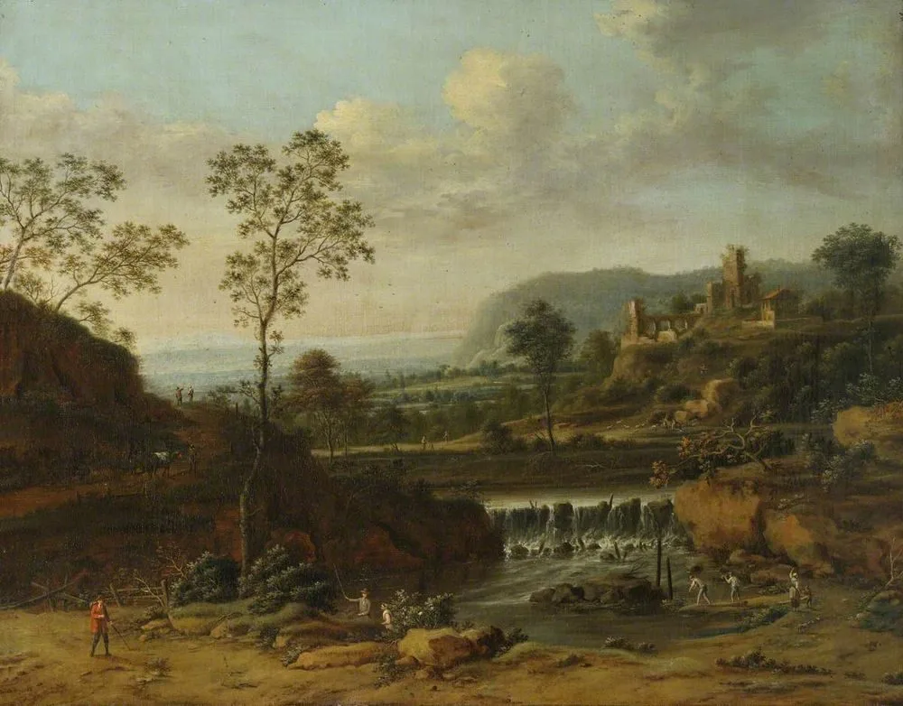 Landscape and Waterfall
