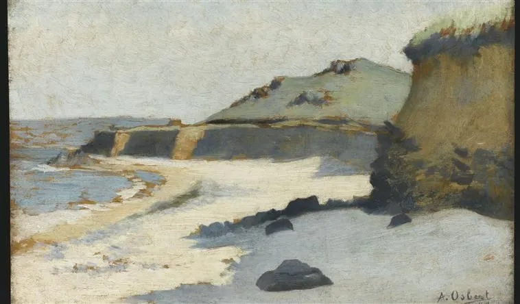 Falaises à Diélette, Alphonse Osbert