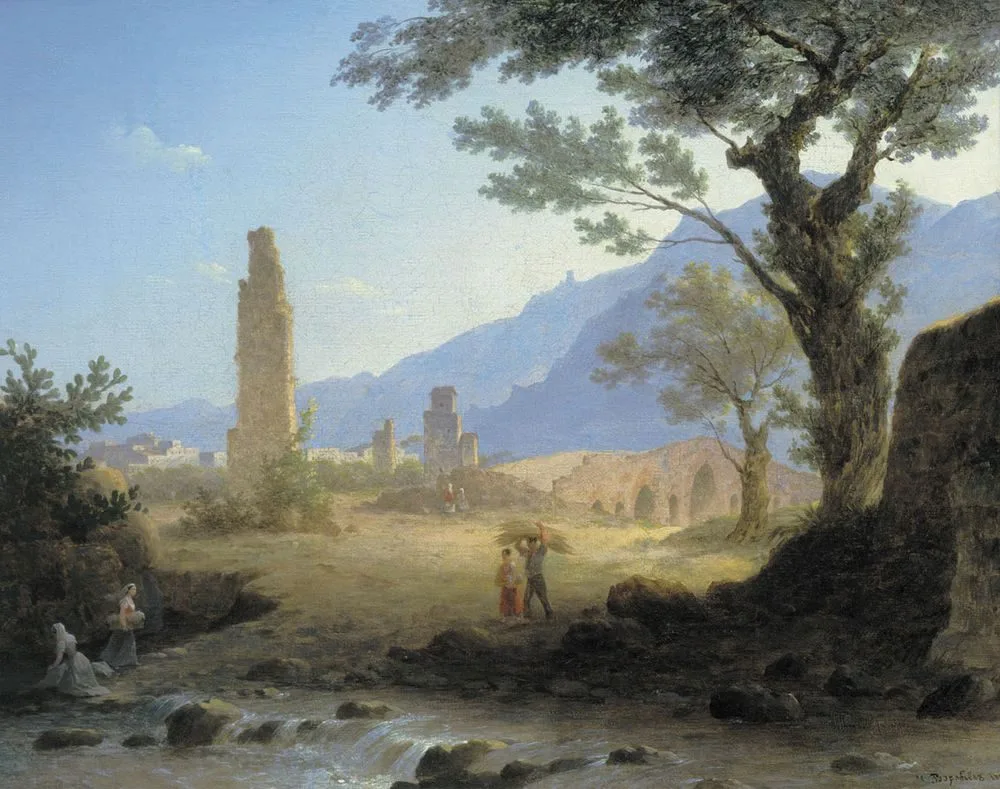 Italian Landscape, Maxim Vorobiev