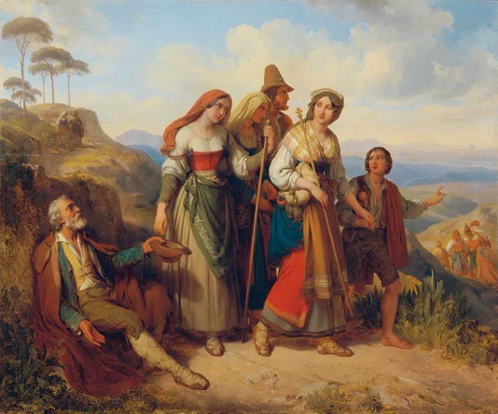 Roman pilgrims, Johann Ender