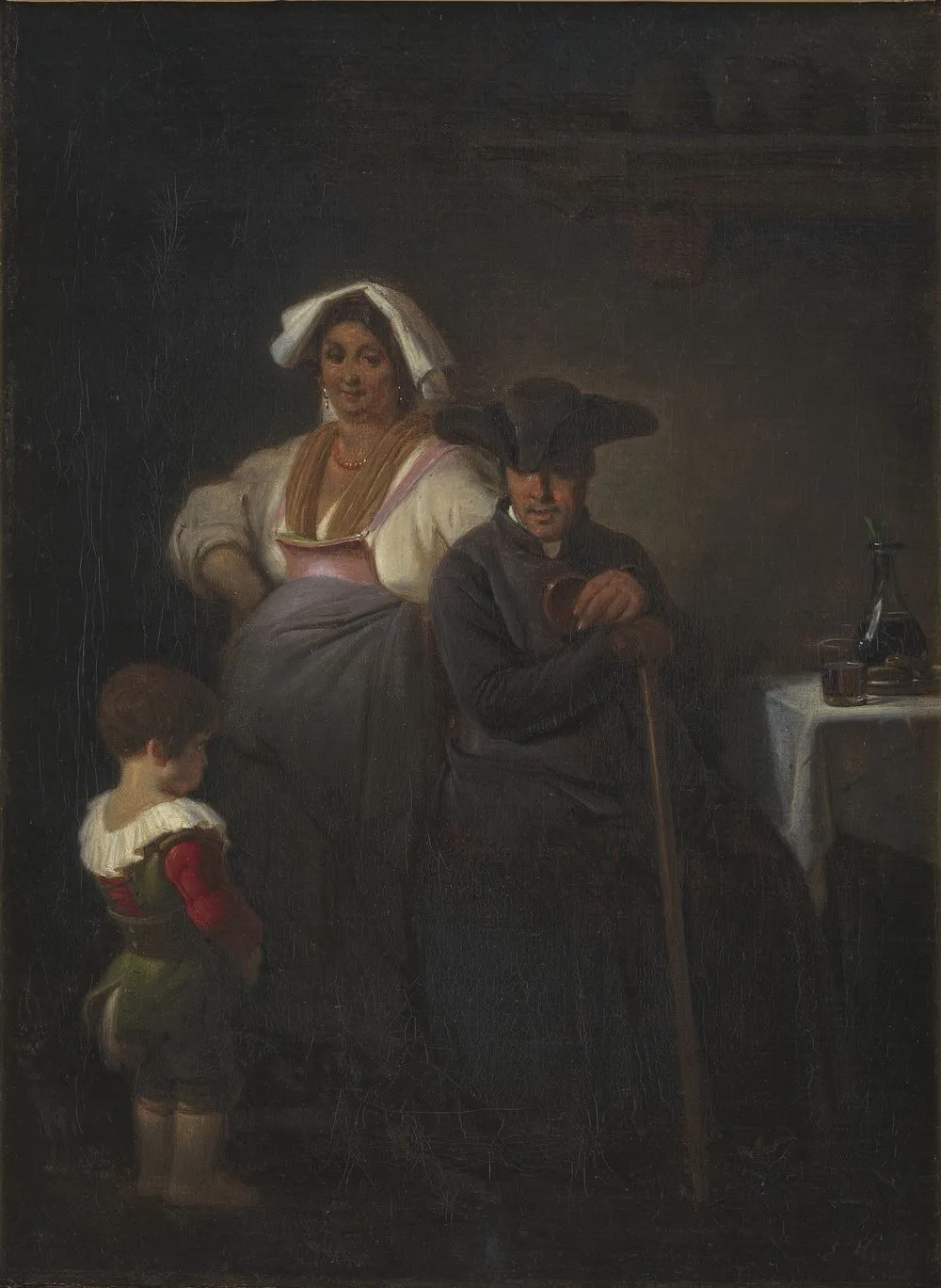 A Little Boy being Presented to a Priest, Ernst Meyer