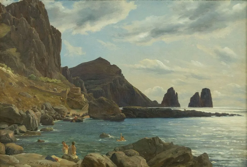 From Capri, Thomas Fearnley