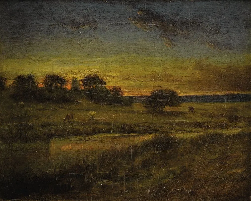 Pasture at Dawn, George Inness