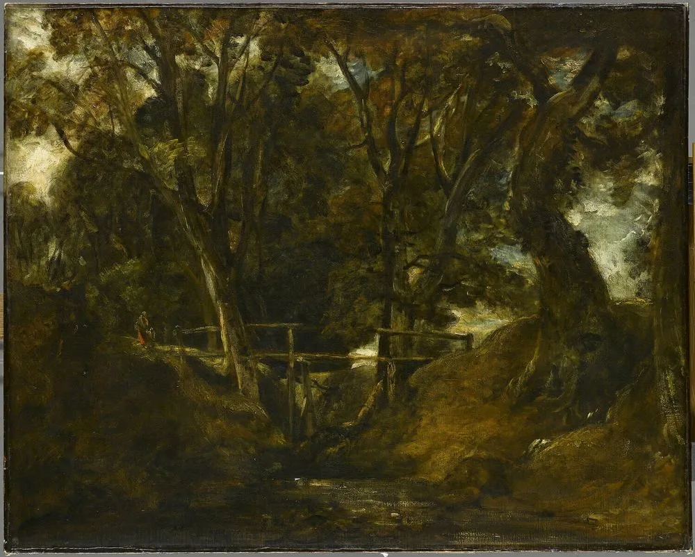 Helmingham Dell (Louvre), John Constable