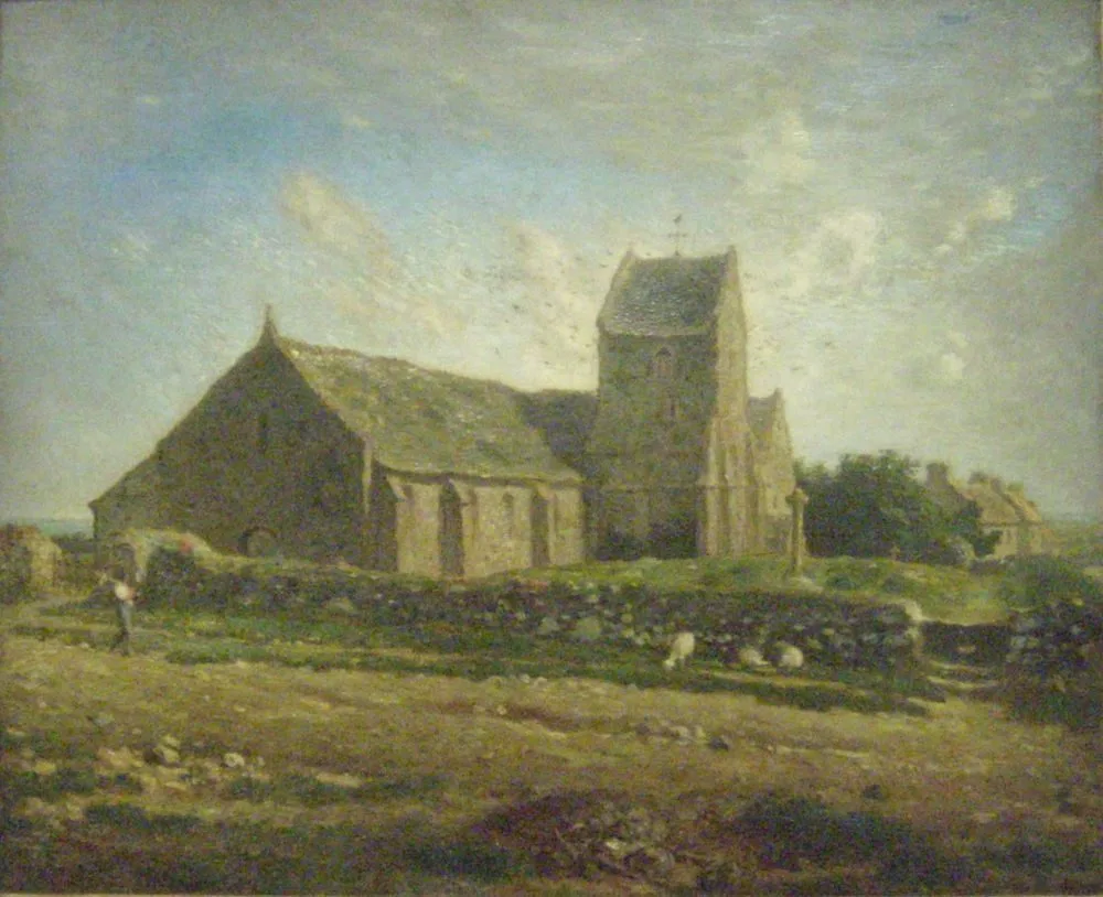 The Church of Gréville, Jean-François Millet