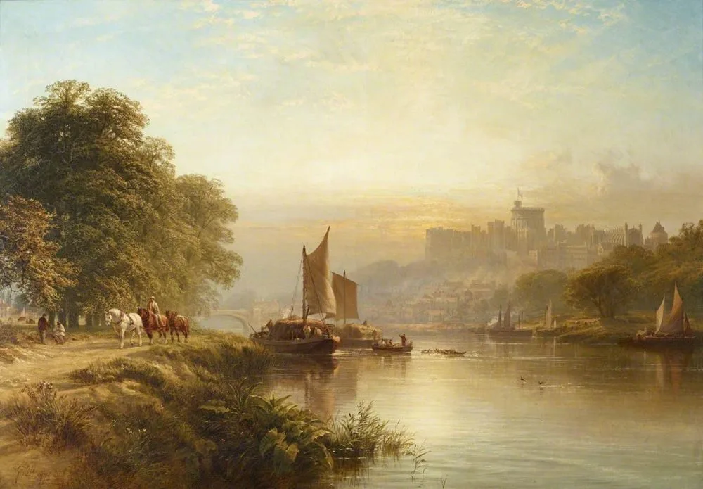 Windsor from the River, George Cole
