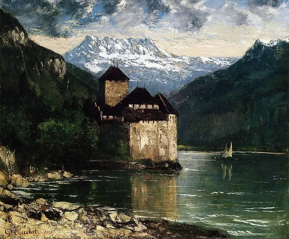 Château de Chillon, Gustave Courbet