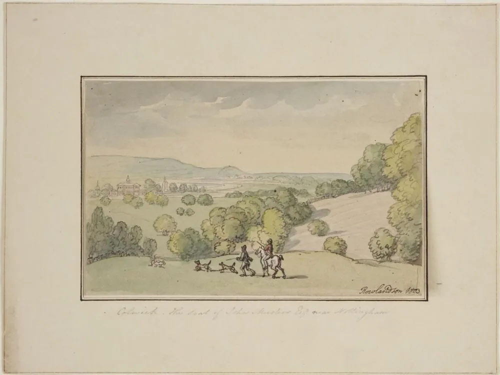 Colswick, the seat of John Masters Esq. near Nottingham