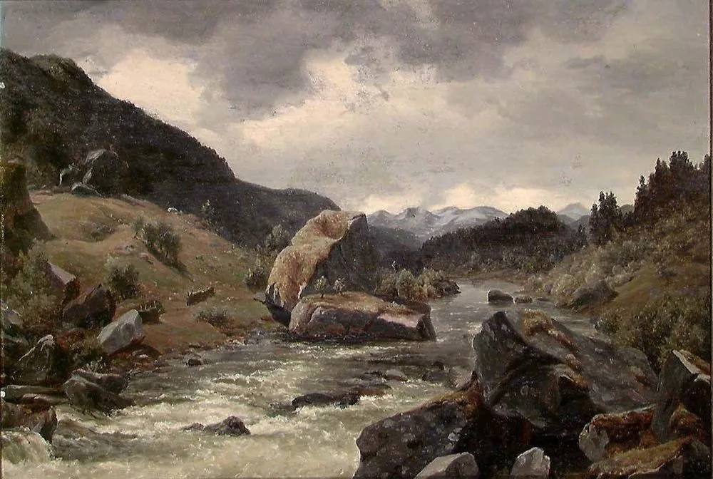 Landscape with a River, Bernt Lund
