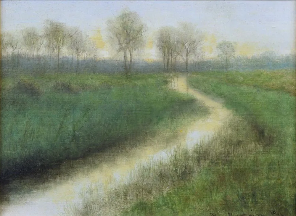 Landscape with Stream, Ben Austrian