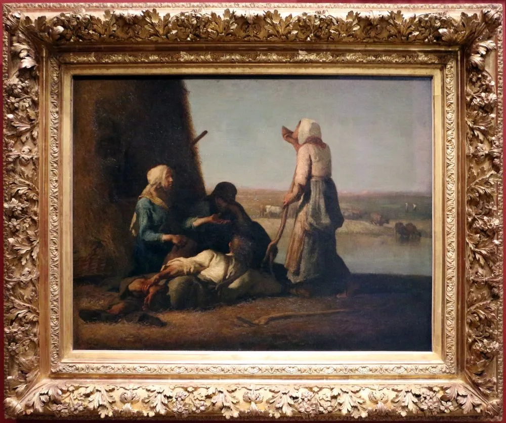 The rest of haymakers, Jean-François Millet
