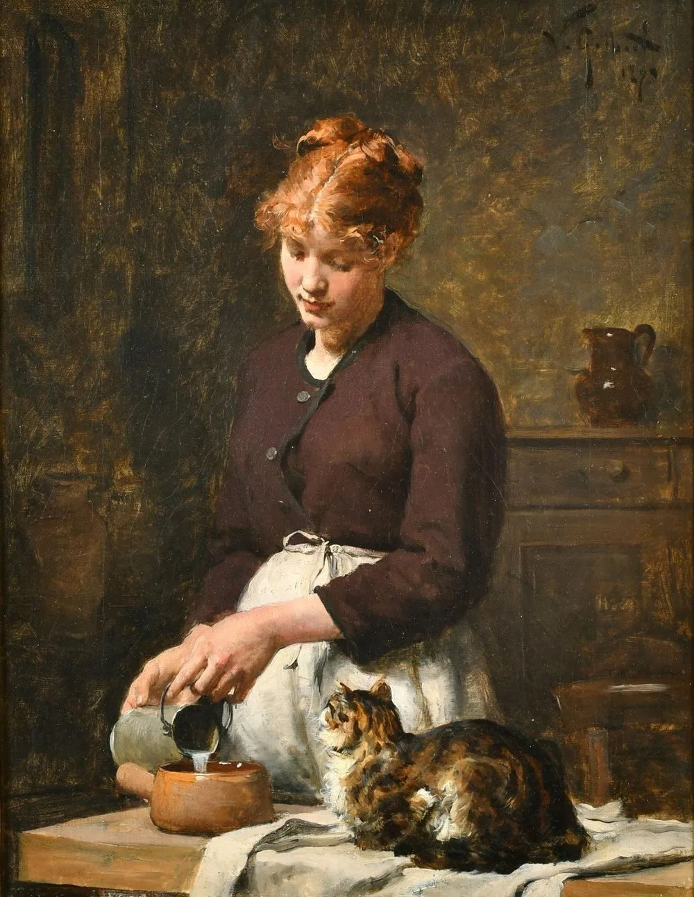 Cat’s Lunch, Victor Gilbert