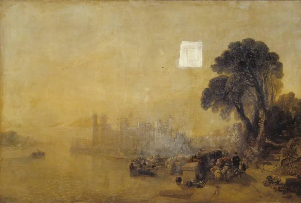 Caernarvon Castle, William James Müller