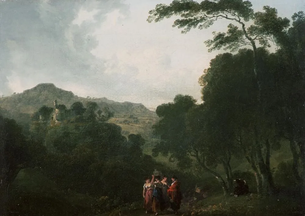 Skenfrith Castle, Julius Caesar Ibbetson