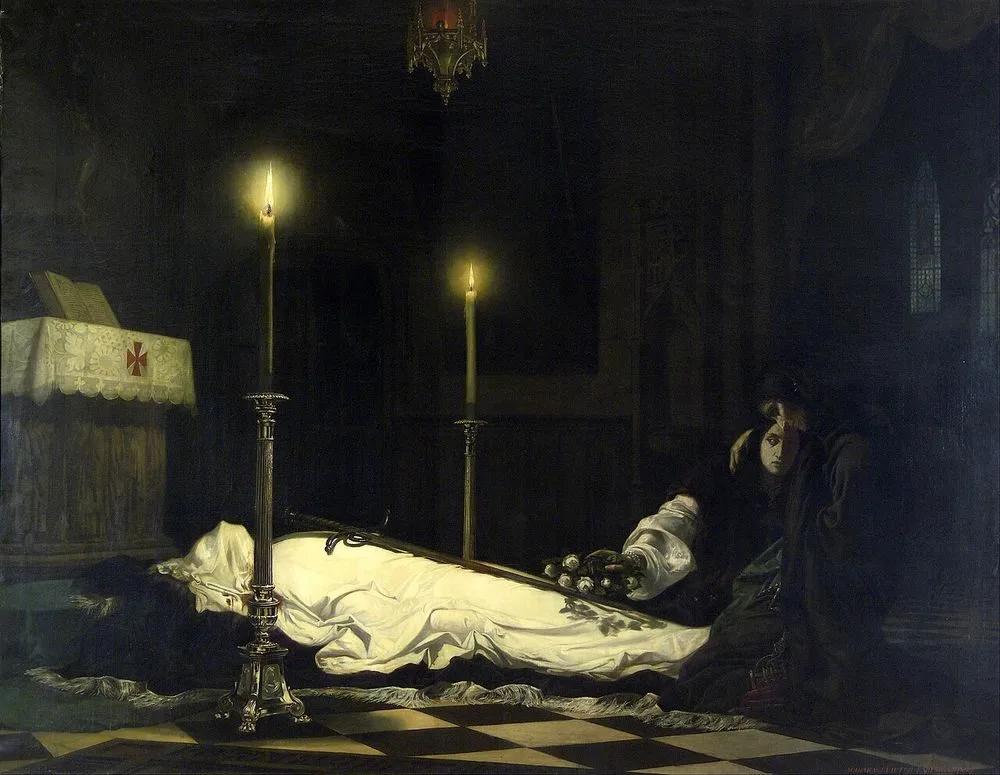 The Mourning of László Hunyadi, Viktor Madarász