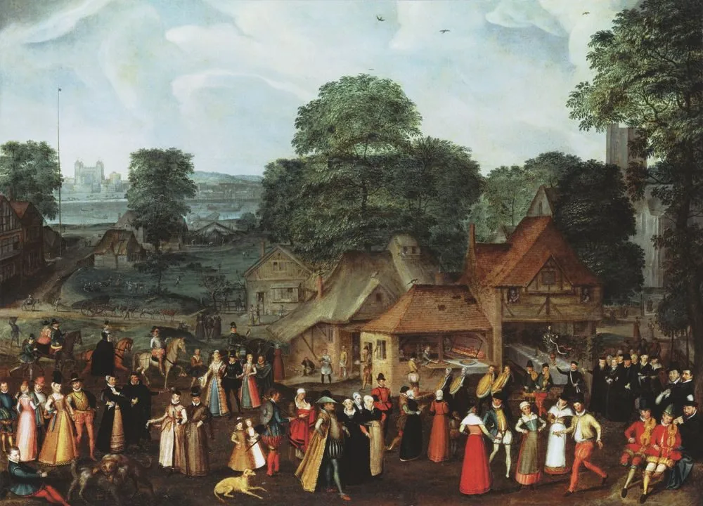 A Fête at Bermondsey, Marcus Gheeraerts the Elder