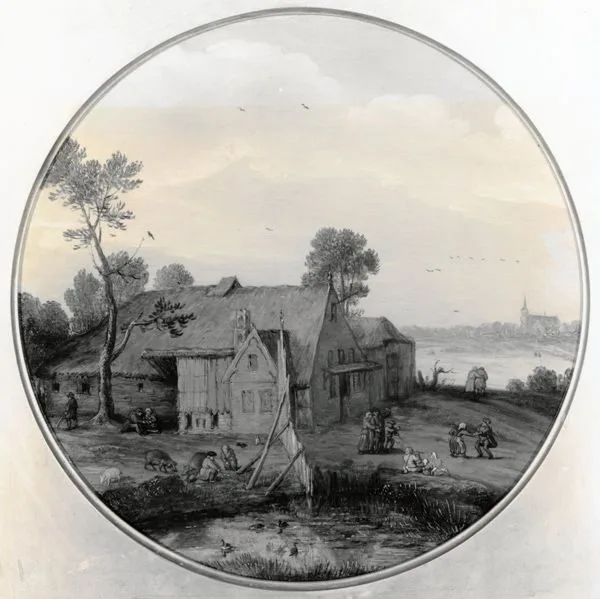 Landscape with Peasant Cottage, Pieter Balten