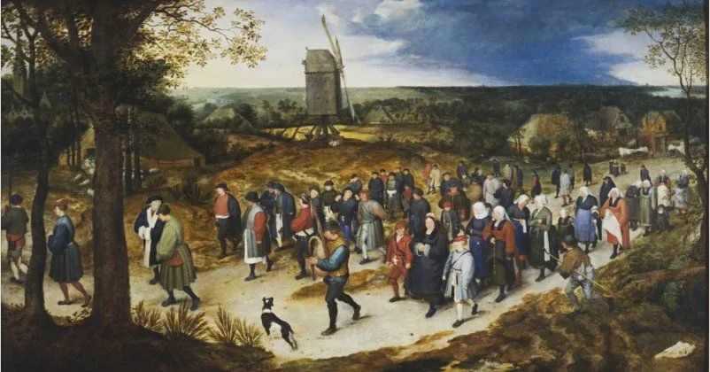 Wedding procession, Jan Brueghel the Elder