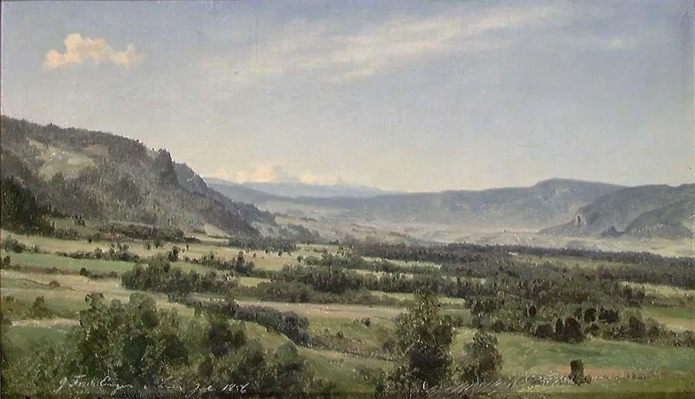 View of the Lier Valley, Joachim Frich