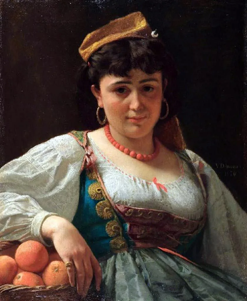The Sicilian orange seller, Vito D’Ancona