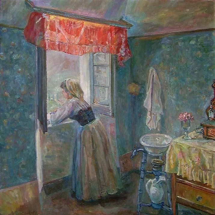 Italian Interior, Oluf Wold-Torne