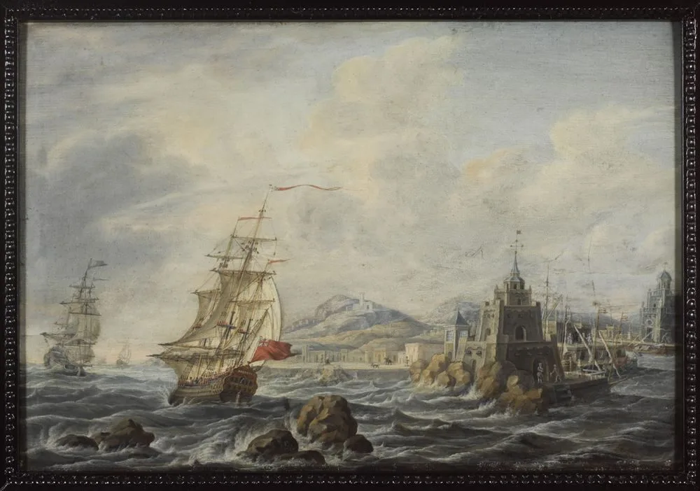 Zeegezicht, Pieter Lofvers