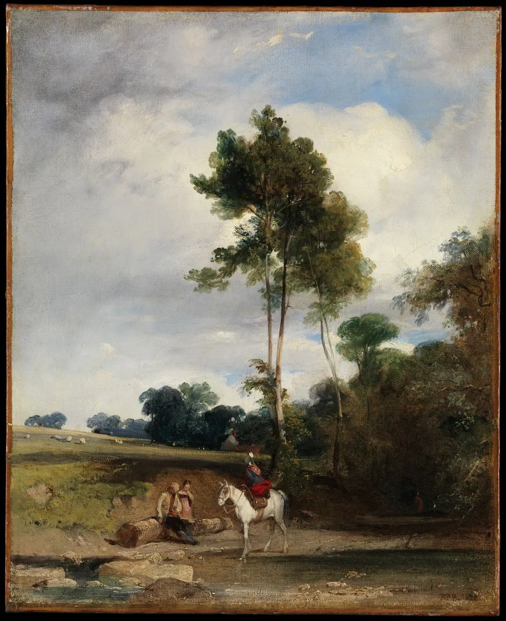 Roadside Halt, Richard Parkes Bonington