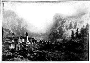 View of Göschenen, Joseph Niklaus Bütler