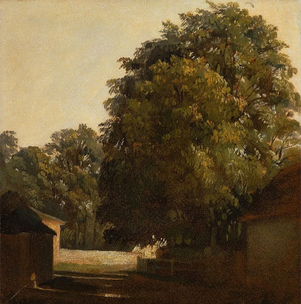 Landscape with Chestnut Tree, Peter De Wint