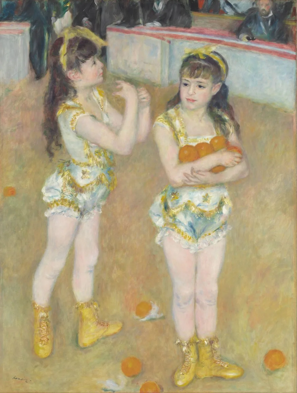 Acrobats at the Cirque Fernando (Francisca and Angelina Wartenberg)