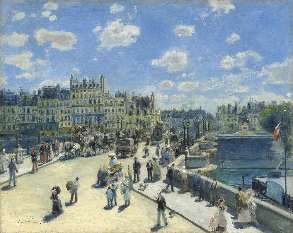 Le Pont Neuf, Pierre-Auguste Renoir