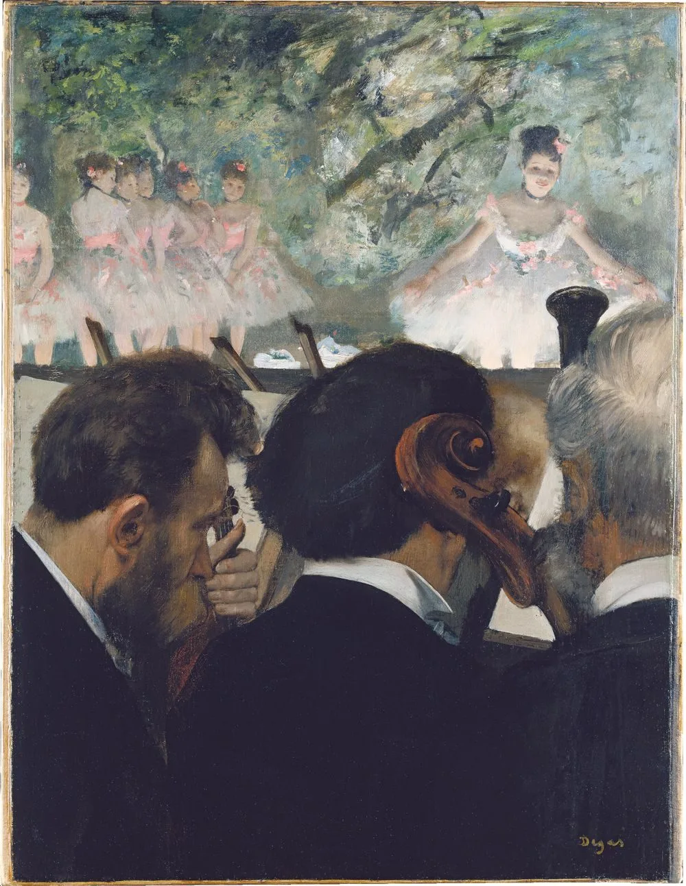 Orchestra Musicians, Edgar Degas