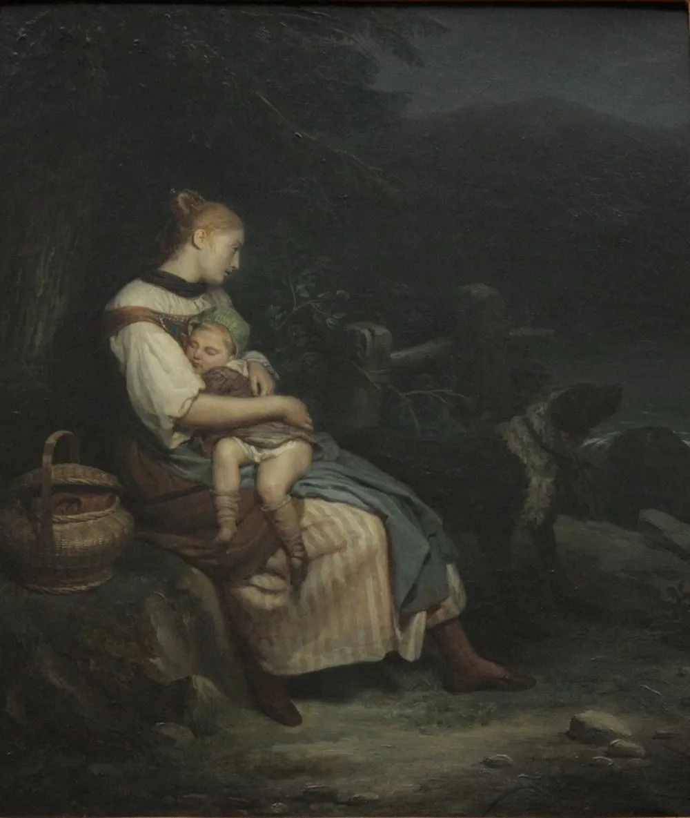 La jeune mère