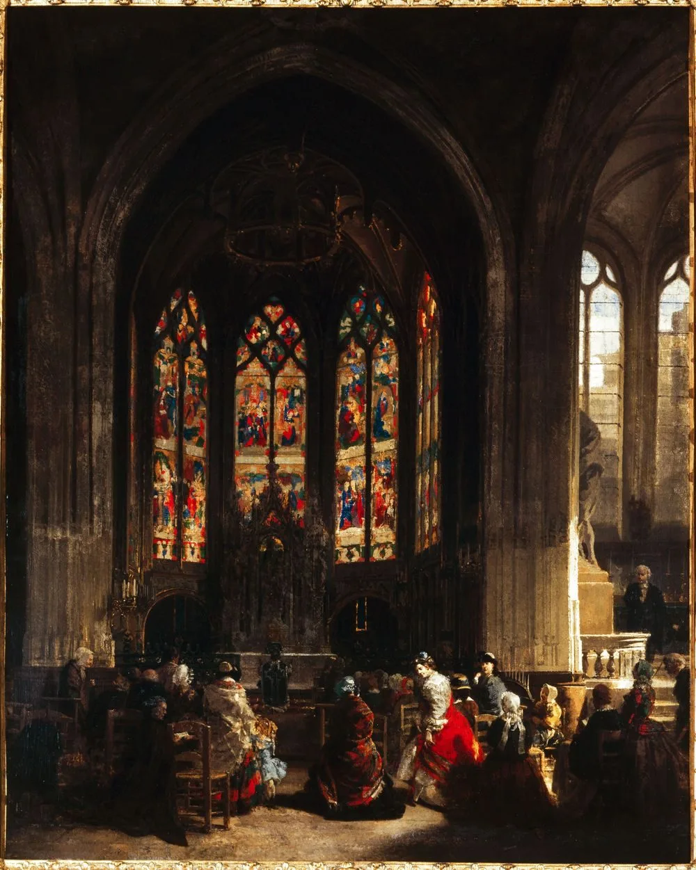 La chapelle de la Vierge à l’église Saint-Gervais-Saint-Protais, Prosper Lafaye