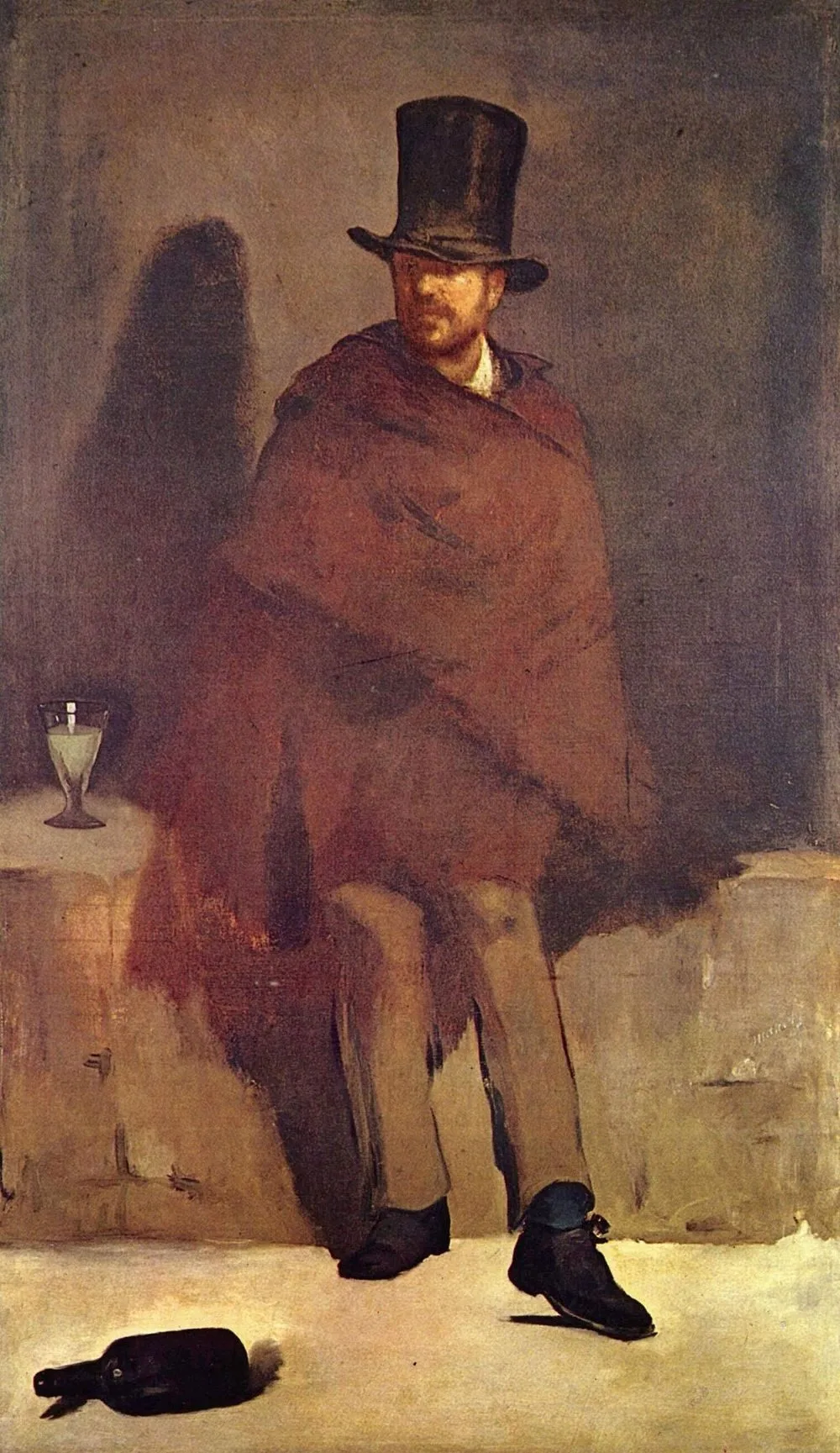 The Absinthe Drinker, Édouard Manet