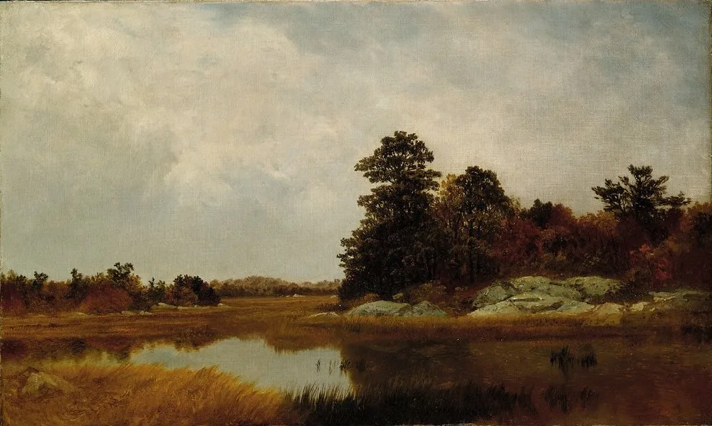 October in the Marshes, John Frederick Kensett