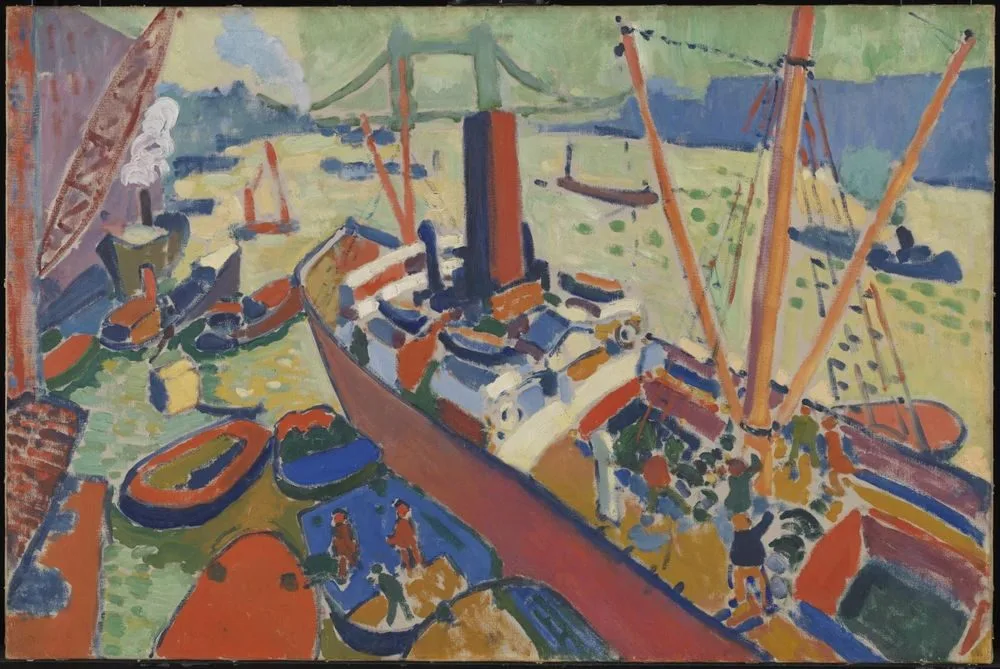 The Pool of London, André Derain