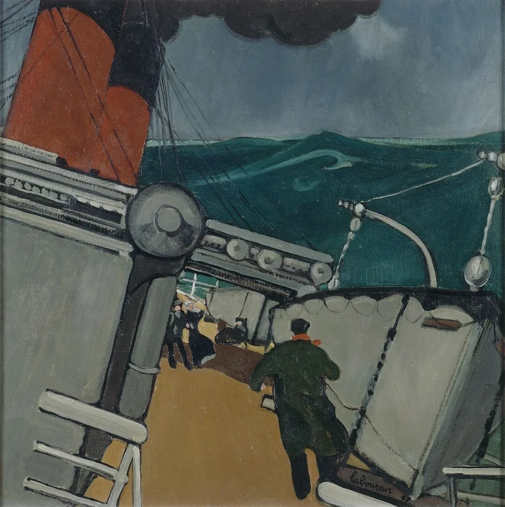 Le Roulis transatlantique, Jean Emile Laboureur