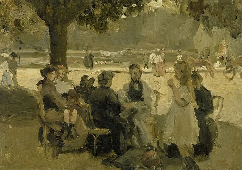 In the Bois de Boulogne near Paris, Isaac Israëls
