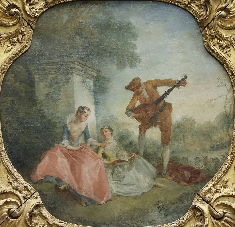 The Music Lesson, Nicolas Lancret