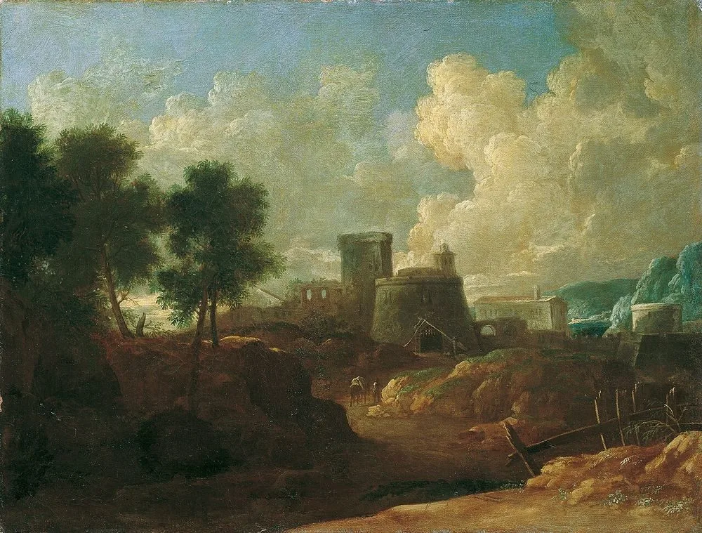 Flusslandschaft, Franz Ignaz Flurer