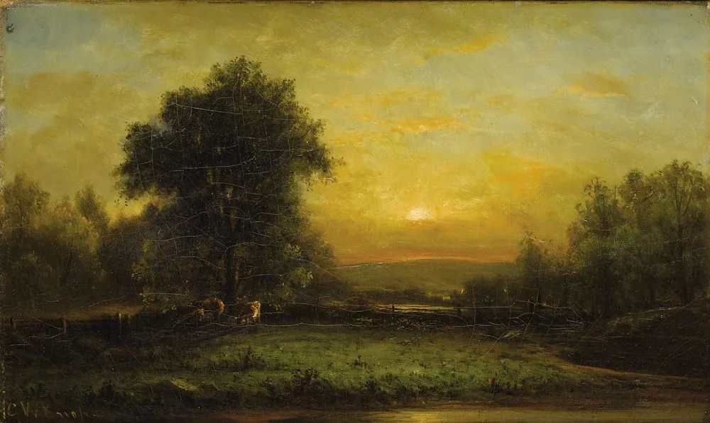 Sunset - Little Miami Valley, Charles Wilson Knapp