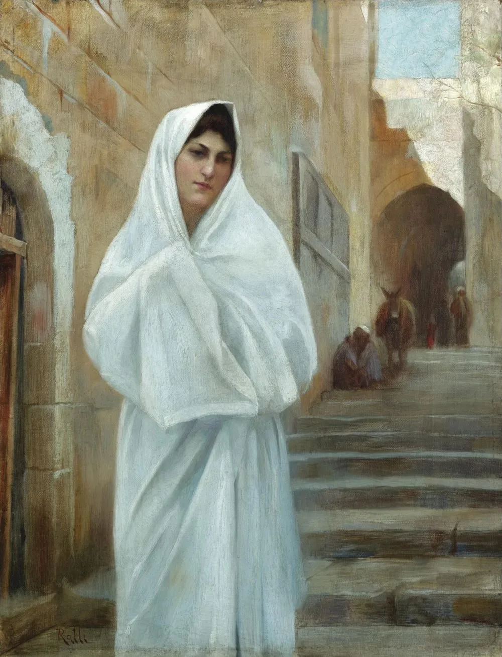 Young Girl, Jerusalem, Théodore Ralli