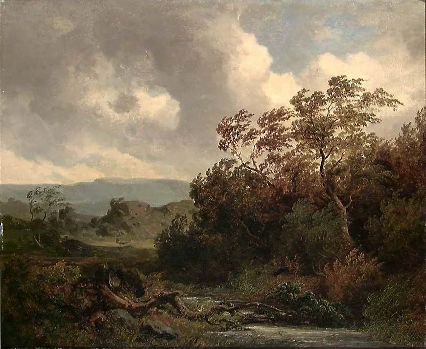 Autumn in the Wood, Joachim Frich